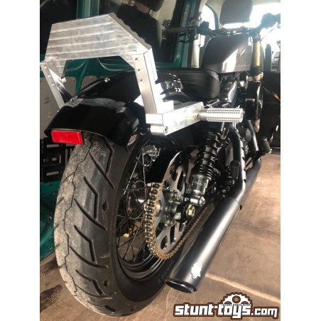 12bar ALU with pegs CNC for Harley Davidson Sportster